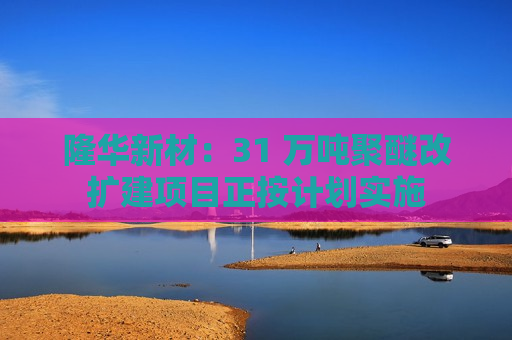 隆华新材：31 万吨聚醚改扩建项目正按计划实施