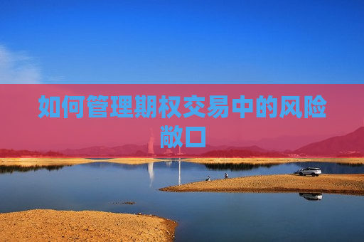 如何管理期权交易中的风险敞口