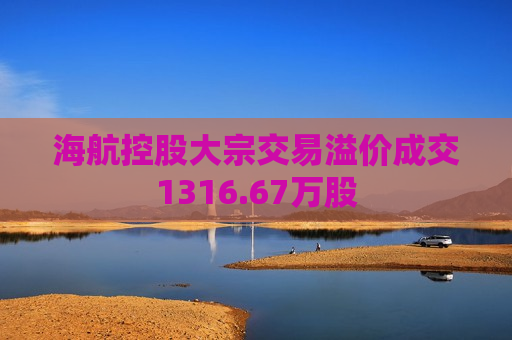 海航控股大宗交易溢价成交1316.67万股