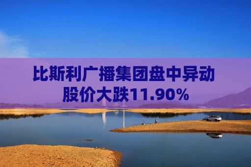 比斯利广播集团盘中异动 股价大跌11.90%
