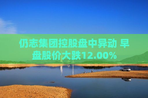 仍志集团控股盘中异动 早盘股价大跌12.00%