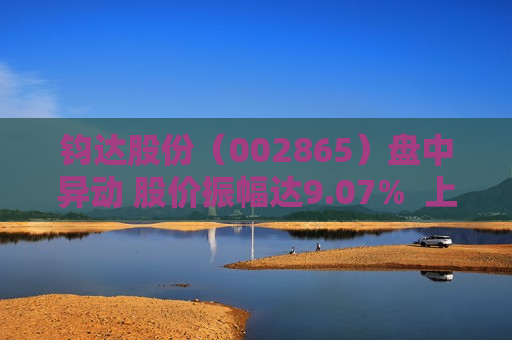钧达股份（002865）盘中异动 股价振幅达9.07%  上涨7.12%（08-05）