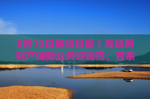8月13日保险日报丨互联网财产保险业务迎规范，百余款3.0%预定利率保险产品月底下架  第1张