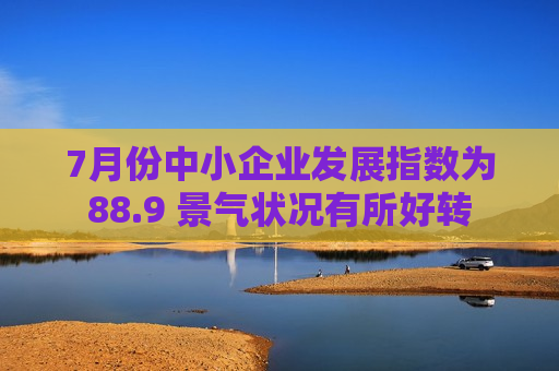 7月份中小企业发展指数为88.9 景气状况有所好转