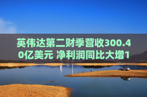 英伟达第二财季营收300.40亿美元 净利润同比大增168%  第1张