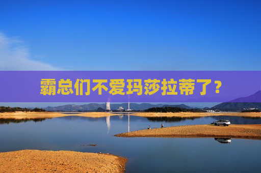 霸总们不爱玛莎拉蒂了？