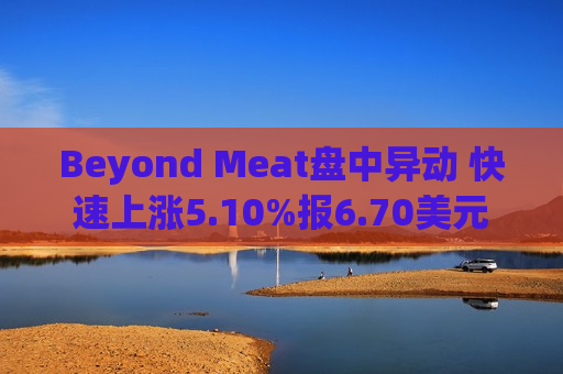 Beyond Meat盘中异动 快速上涨5.10%报6.70美元