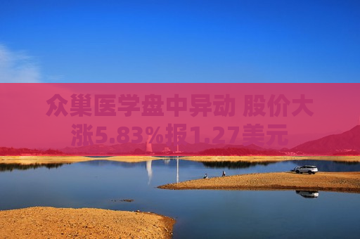众巢医学盘中异动 股价大涨5.83%报1.27美元