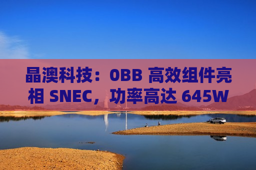 晶澳科技：0BB 高效组件亮相 SNEC，功率高达 645W