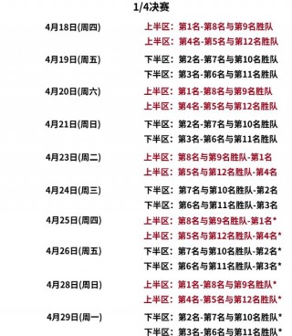 cba男篮最新赛程表(cba男篮最新赛程表时间)
