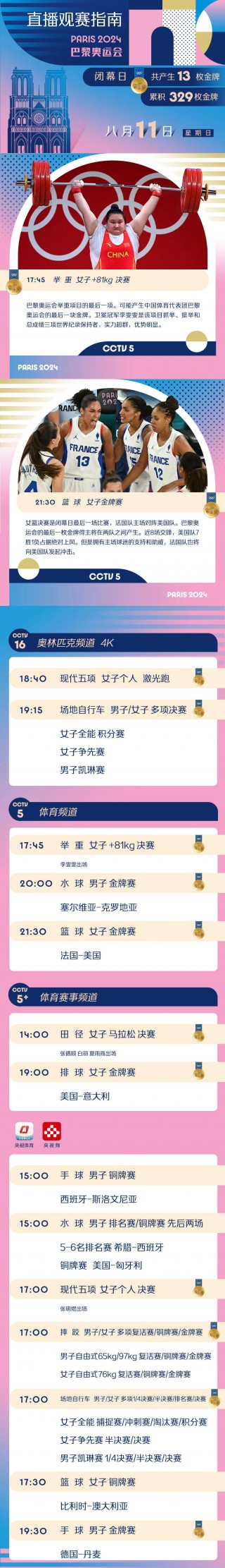 cctv5+今日节目单(中央五套cctv5今日节目单)