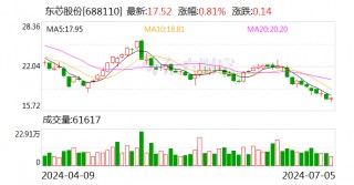 东芯股份实控人蒋学明提议回购1亿-2亿元公司股份