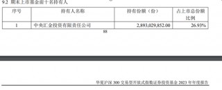 超百亿元！中央汇金再次出手，加仓多只ETF