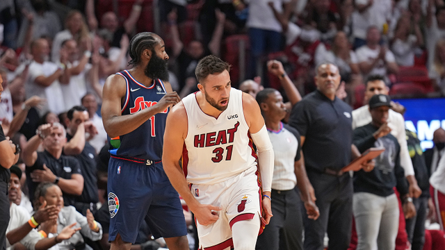 nba76人vs热火(热火vs76人全场比赛)  第2张