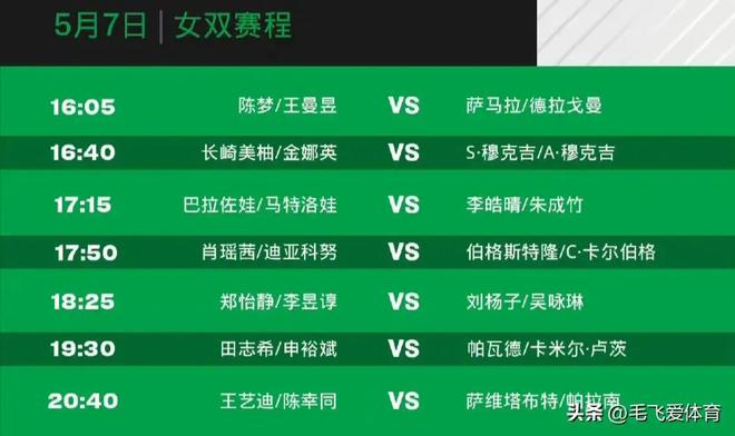 乒乓球今天赛程表(乒乓球今天赛程表25日)  第2张