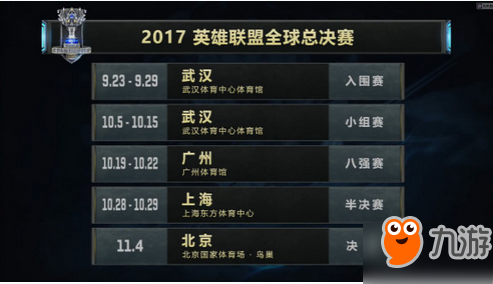 lol全球总决赛赛程(lol全球总决赛赛程直播)  第2张
