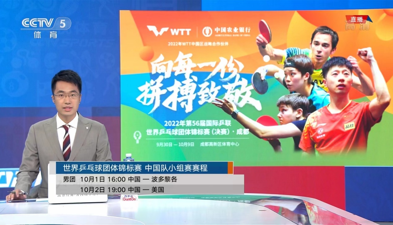 中央五套体育直播(中央五套体育直播乒乓球赛)  第2张
